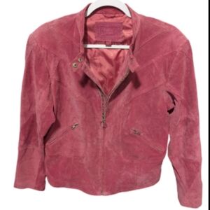 Denver Hayes Women's Pink Leather Jacket